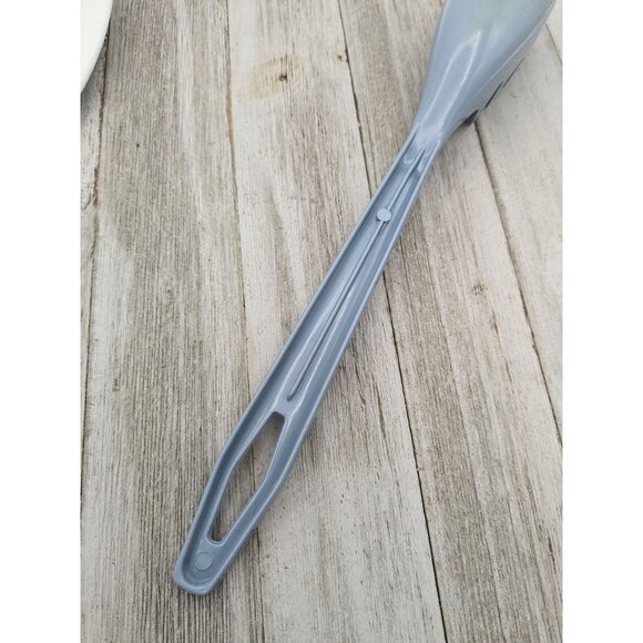 Vintage Country Blue Spaghetti #2 Pasta Fork 11 3/4" Fork Server Spoon Nylon - Picture 7 of 8